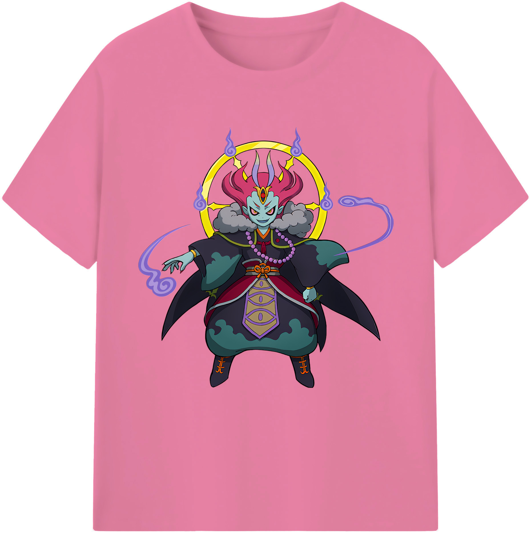 （画像用） 妖怪ウォッチ Yo-kai Watch 綿100％半袖Tシャツ（フロントプリント）
